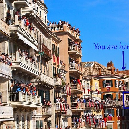 Ideally Situated Corfu Old Town Apartment Eksteriør billede